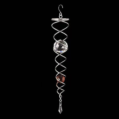 Buy One Get One Free | Metal Crystal Spiral Wind Chime [Last Day Discount]