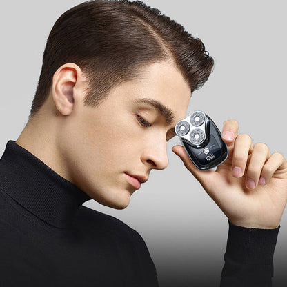 3-in-1 Rechargeable Men's Shaver with Flexible Heads
