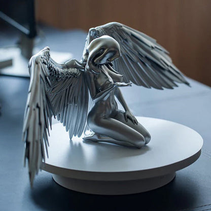Kneeling Cloak with Wings and Hat for Women – Art Angel Design