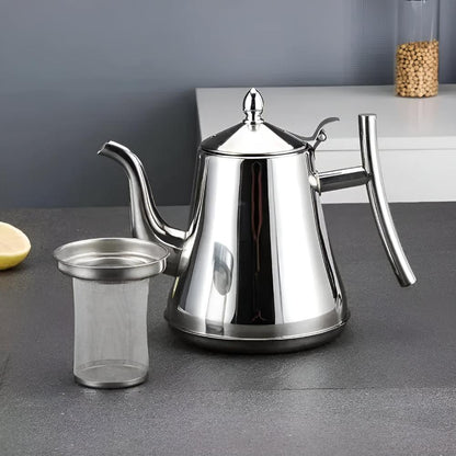 Premium Steel Kettle with Integrated Filtration System