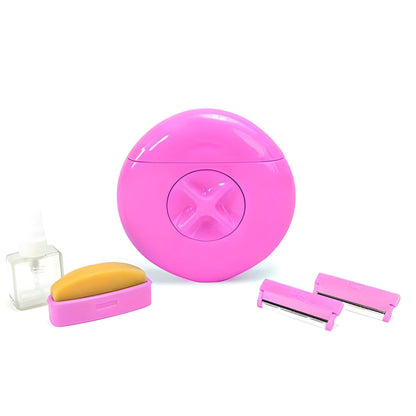Compact 3-in-1 Shaver with Moisturizing Care | Perfect for Face & Body