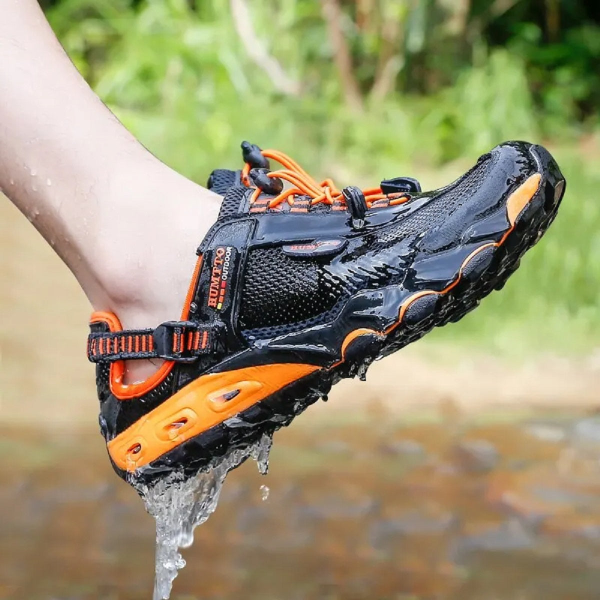 Quick-Dry Breathable Wading Shoes for Outdoor Hiking and Beach