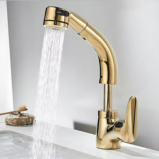 Adjustable Brass Faucet for Enhanced Convenience