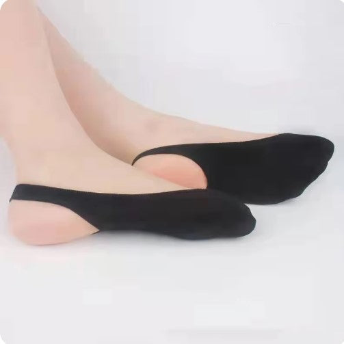 3 Pairs of Ultra-Thin Socks with Forefoot Cushions
