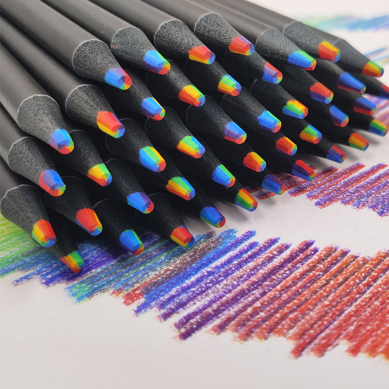 Whimsical Color Splash Pencils for Vibrant Creations