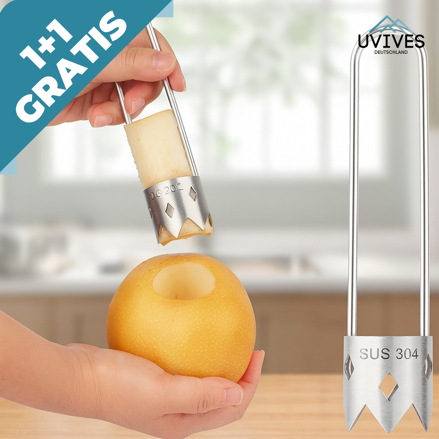 Buy One Get One Free | Core Remover – Removes Pits & Stems in Seconds!