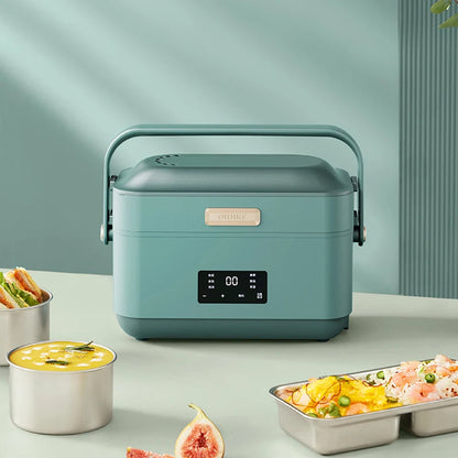 Portable Lunchbox with 3 Layers for Sealed Freshness
