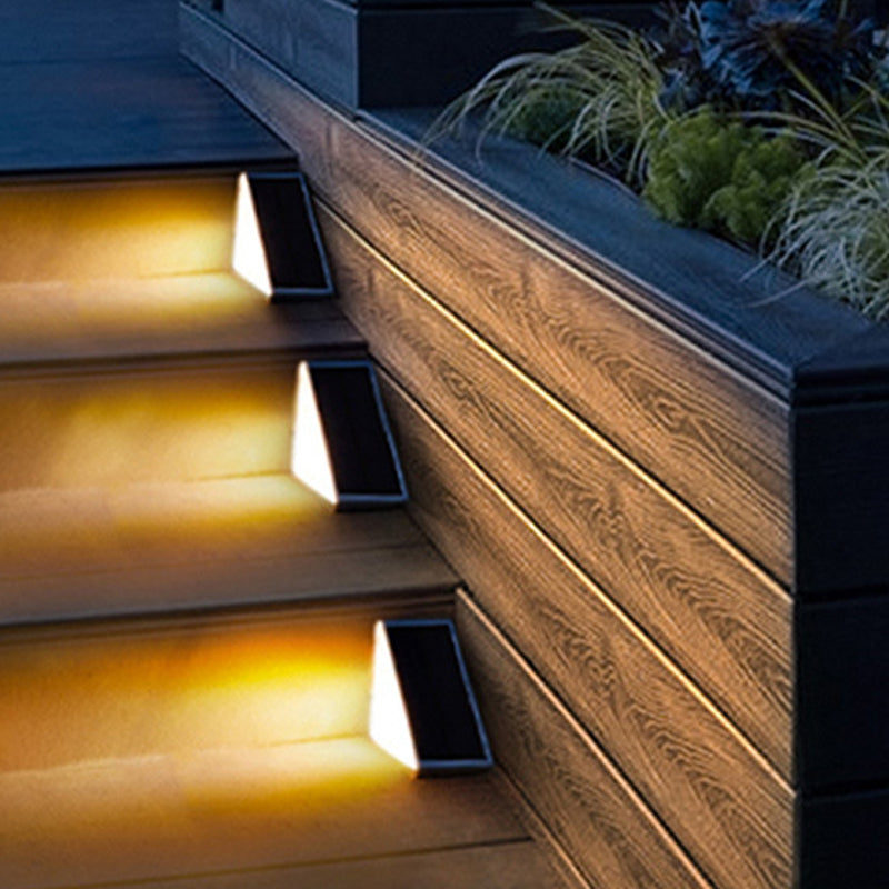 Solar LED Stair Lighting, Waterproof Design