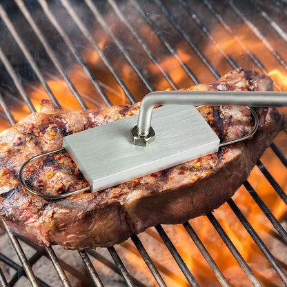 Meat Branding Iron for BBQ Grilling