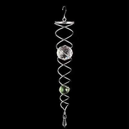 Buy One Get One Free | Metal Crystal Spiral Wind Chime [Last Day Discount]