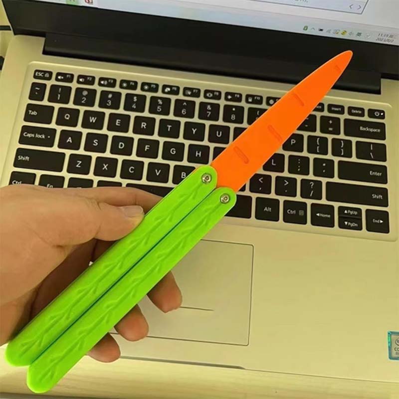 Toy Butterfly Knife for Practice and Tricks