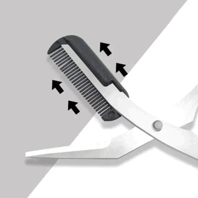 Precision Brow Trimming Scissors for Flawless Shaping