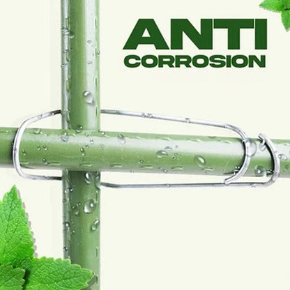 20 Durable Garden Connector Clips for Plant Support