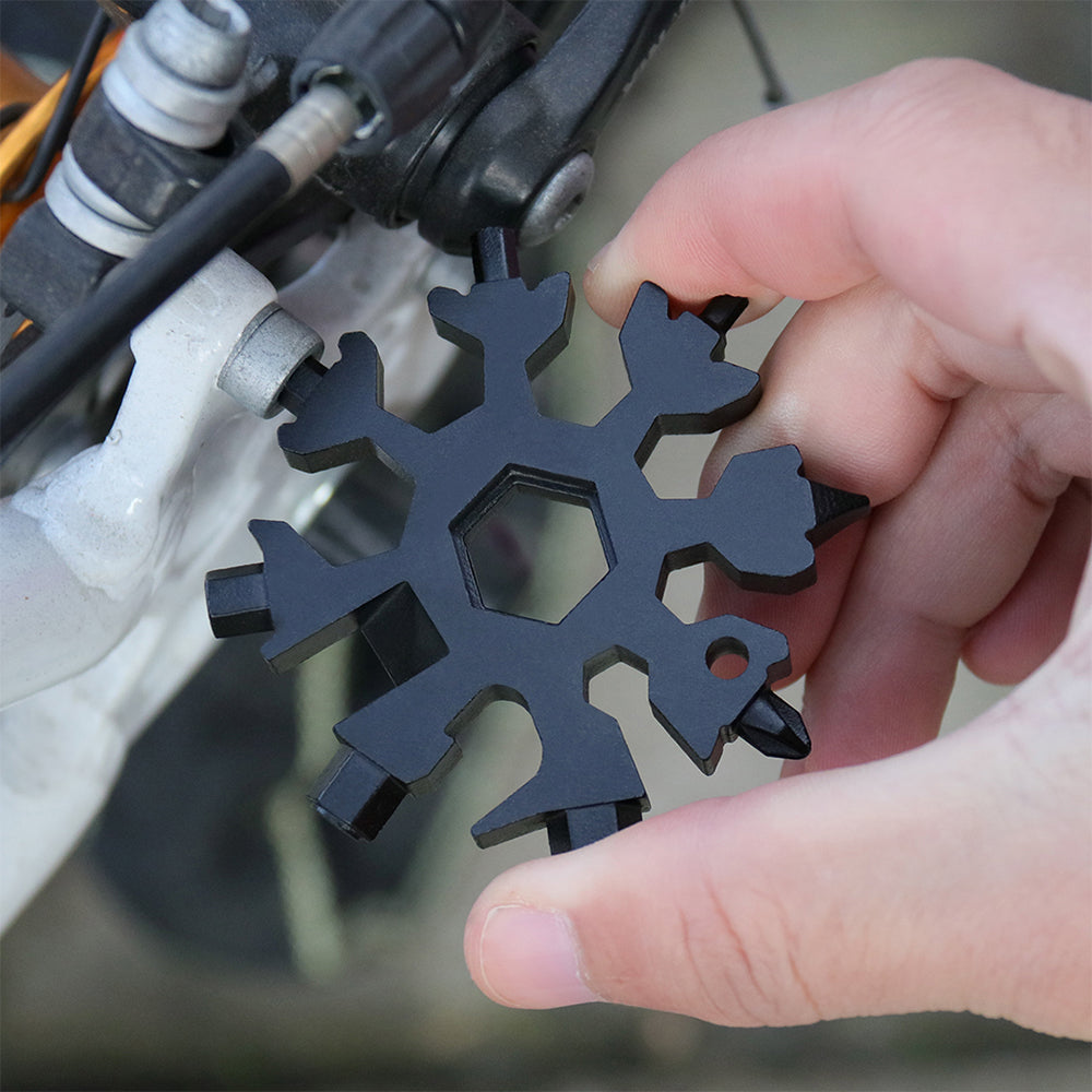Multi-tool Snowflake Set with 18 Functions – Perfect Gift