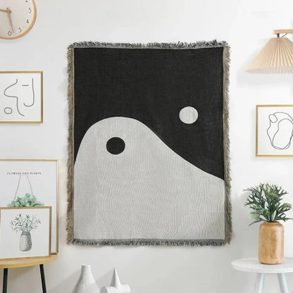 Serene Harmony Decorative Blanket