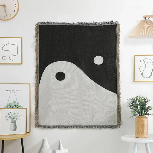Serene Harmony Decorative Blanket