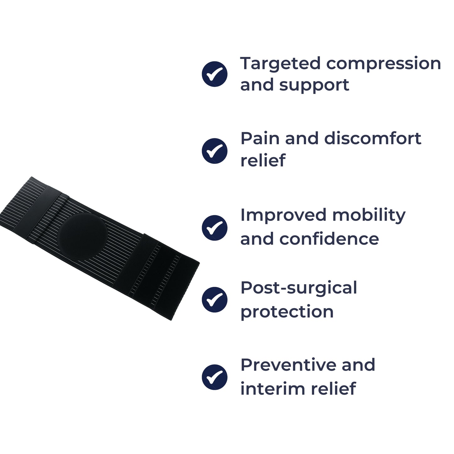Flexible Support Belt – Comfortable Compression for Everyday Relief