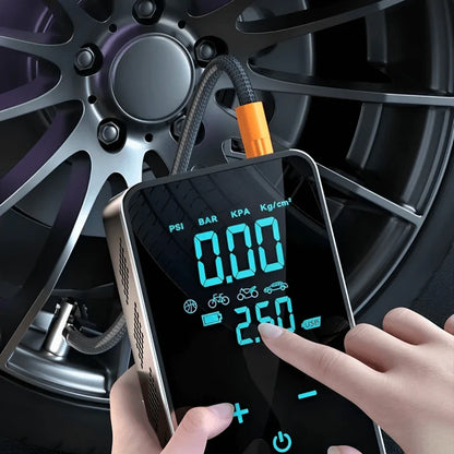 Portable Wireless Tire Inflator for Effortless Convenience