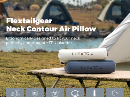 Travel Pillow with Adjustable Height | Ergonomic Neck Support & Compact Design