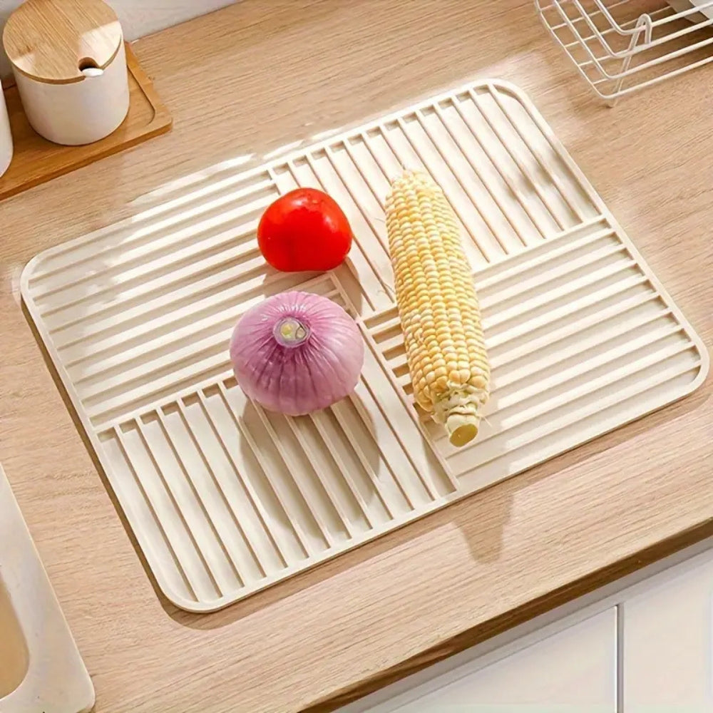 Stylish and Practical Folding Drying Mat for Your Kitchen