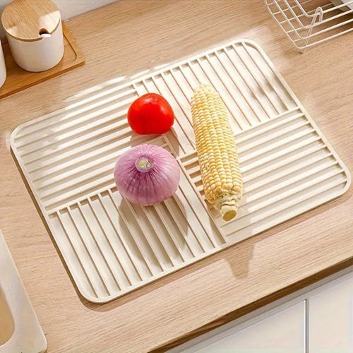 Stylish and Practical Folding Drying Mat for Your Kitchen