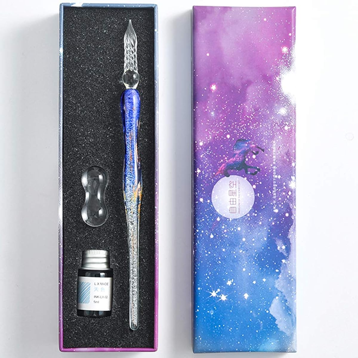 Artisan Elegance Handcrafted Dip Pen and Ink Set