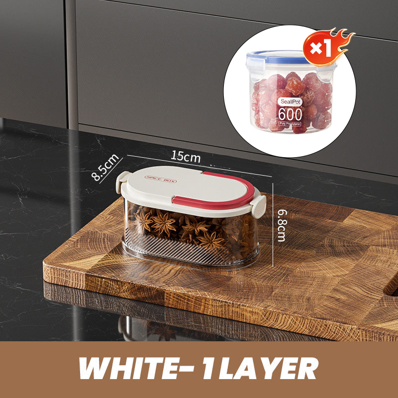 Spice Organizer for Fresh Aromas at the Touch of a Button