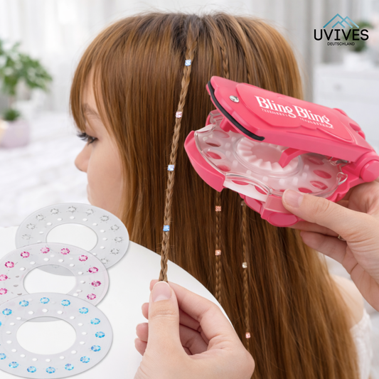 Add Instant Sparkle Without Hair Damage - GlamSnap