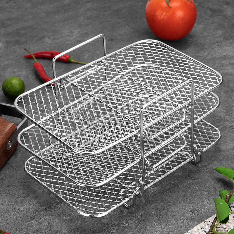 Multi-Layer Stainless Steel Grill - Last Day Discount
