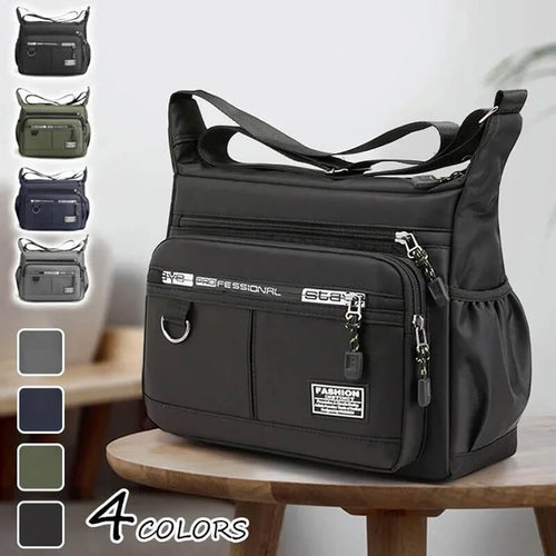 Lightweight Waterproof Shoulder Bag with Spacious Storage