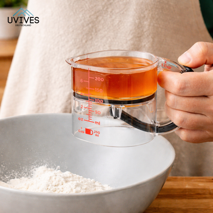 Leak-Proof Measuring Cup for Accurate Measurements Every Time
