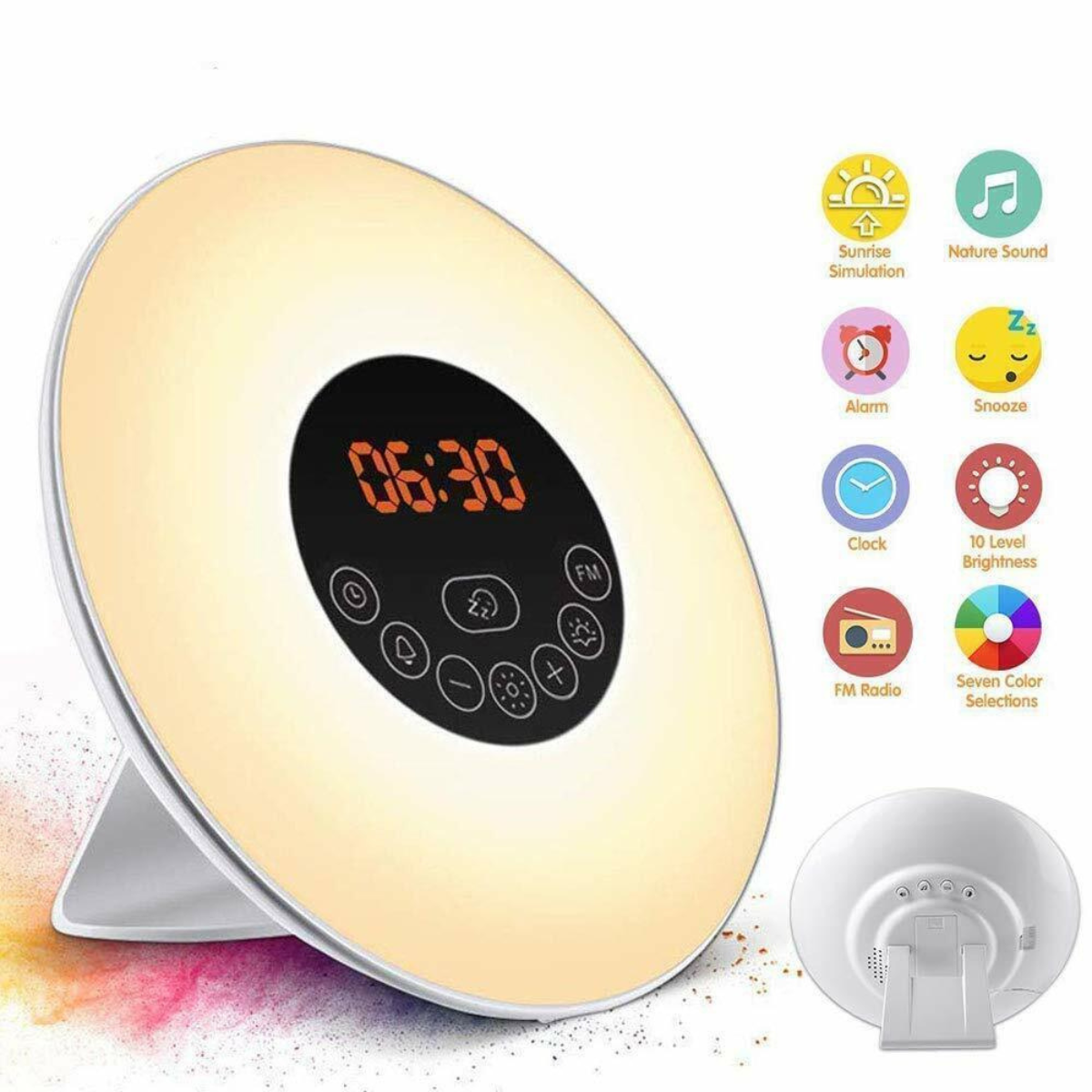 Gentle Sunrise Alarm Clock for a Refreshing Morning