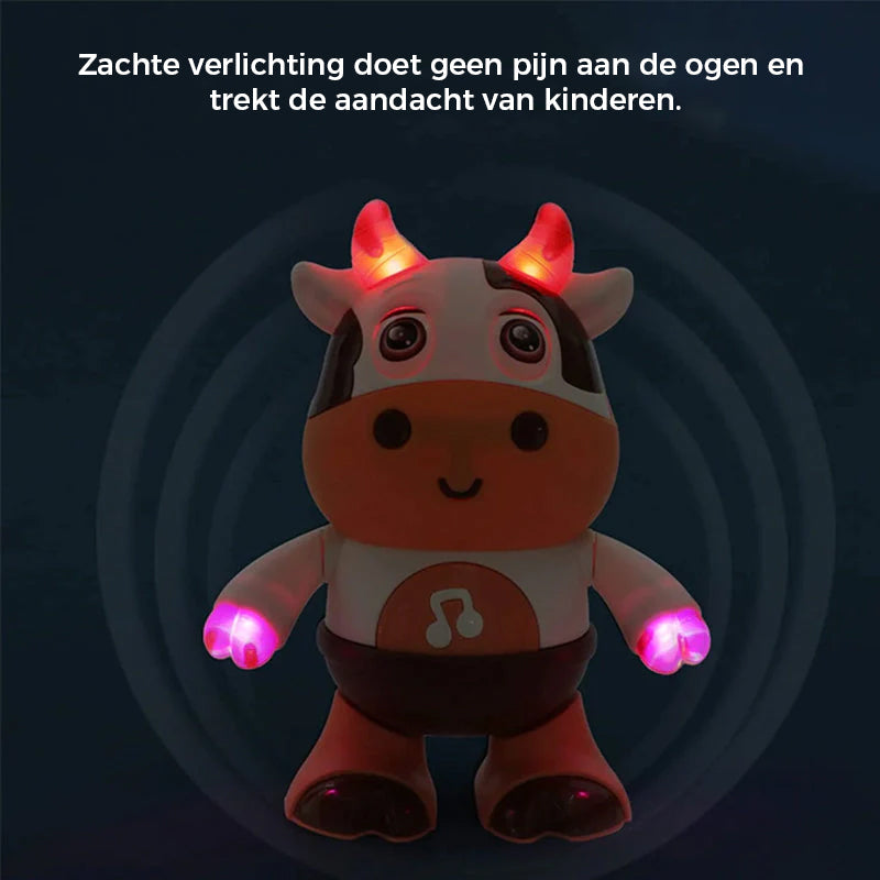 Interactive Musical Cow Toy for Infants