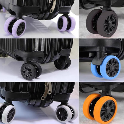 Set of 8 Wheel Covers for Luggage Compartment