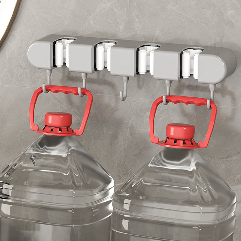 Versatile Storage Rack with Hooks for Home Organization