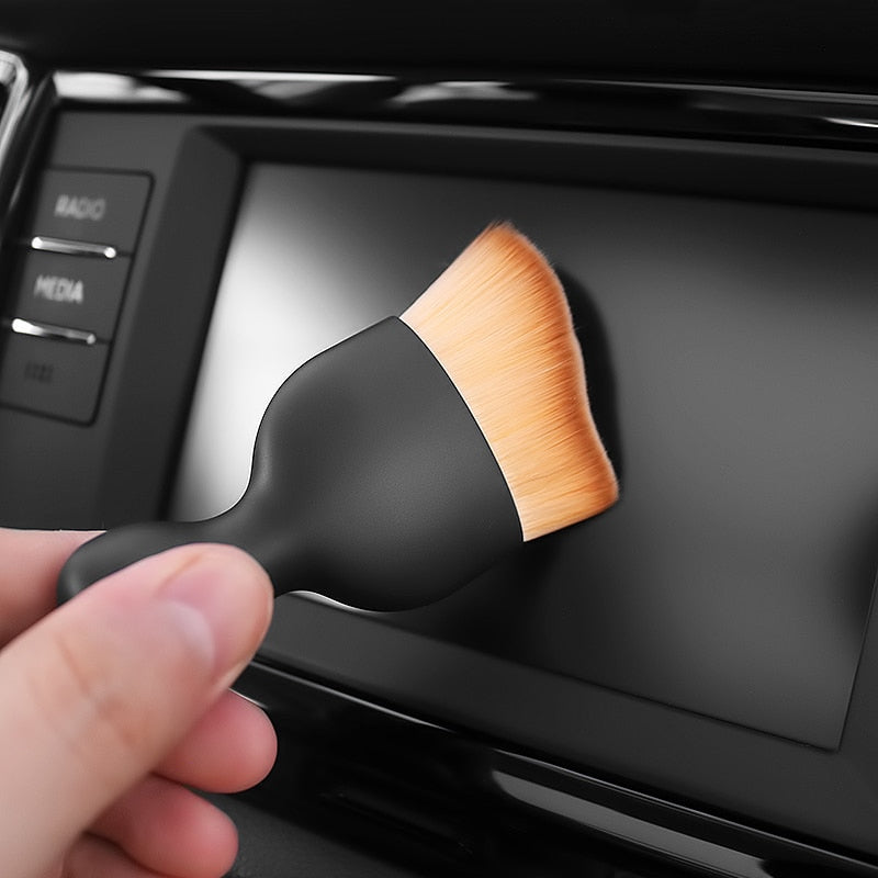 Soft Cleaning Brush for Thorough Auto Care