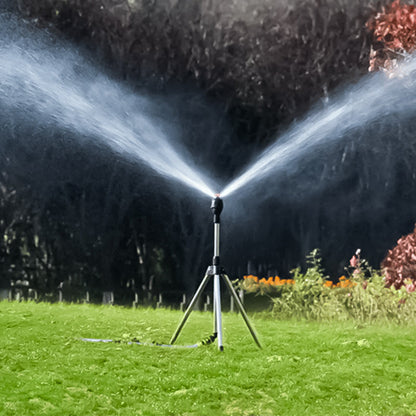 Rotating Tripod Sprinkler with Automatic Function