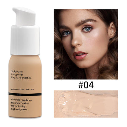 Silky Matte Liquid Foundation for Flawless Confidence