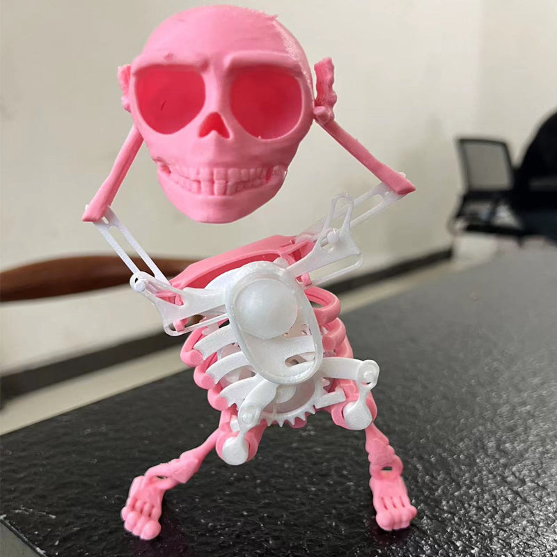 3D Skull Toy for Dancing and Swinging Activities