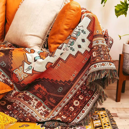 Cozy Artisan-Inspired Throw Blanket for Every Occasion