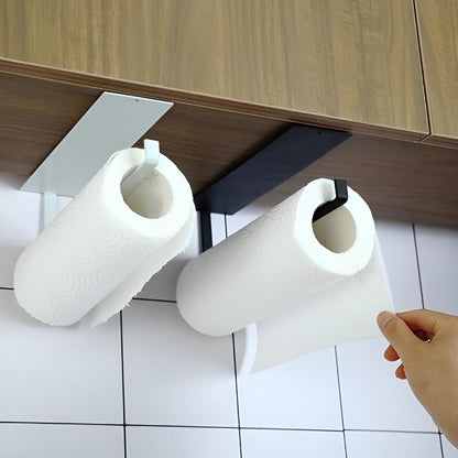 Sleek Wall-Mounted Paper Towel Dispenser & Organizer