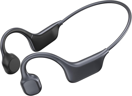Open-Ear Wireless Headphones with Built-In Microphone