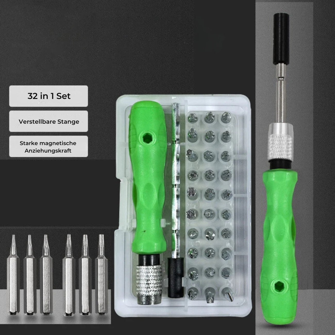 32-in-1 Precision Screwdriver Set for Versatile Tool Use