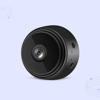Wireless Mini Camera for Indoor Surveillance – 1080p, Motion Detection, Night Vision, App Control