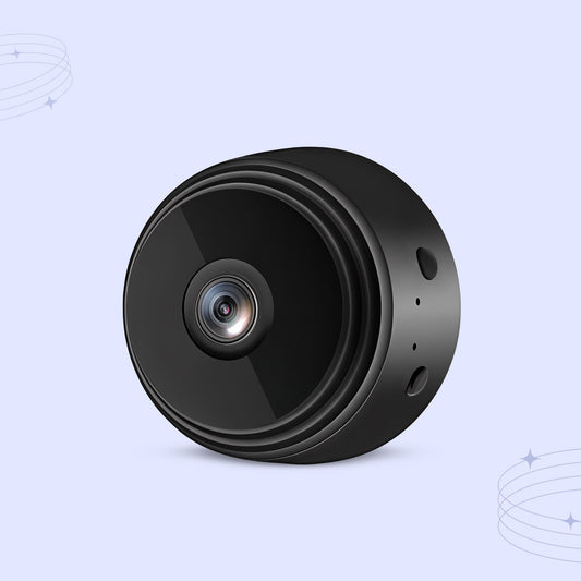 Wireless Mini Camera for Indoor Surveillance – 1080p, Motion Detection, Night Vision, App Control