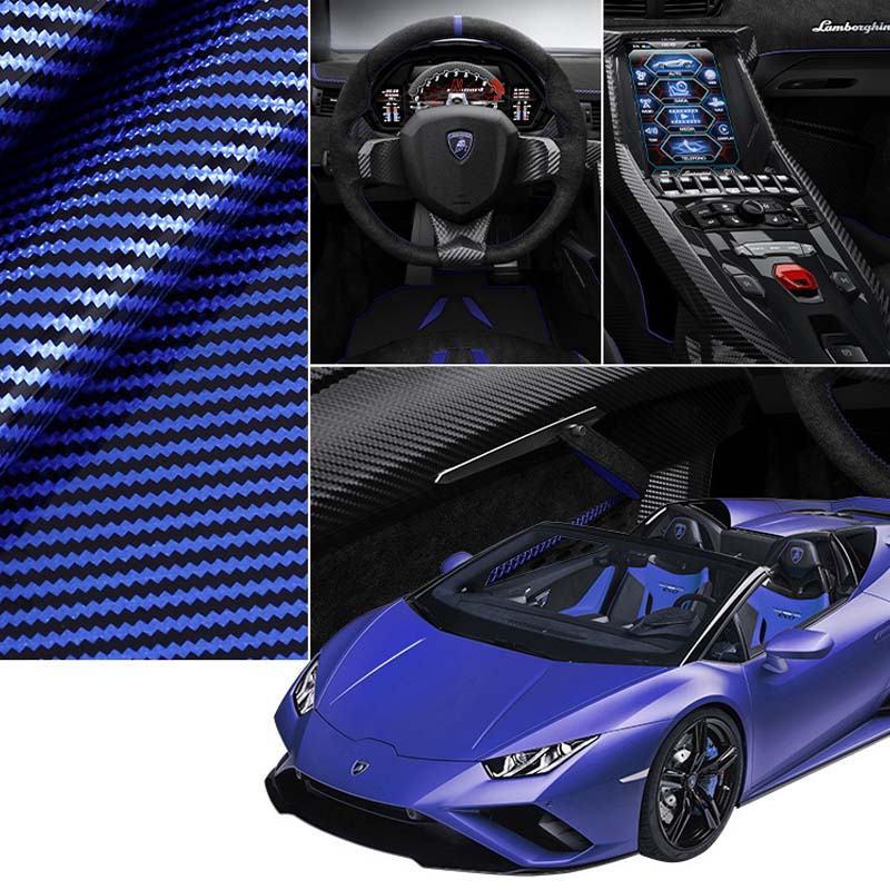 Anti-Slip Steering Wheel Cover with Elegant Carbon Look – Universal Fit