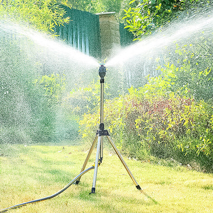 Rotating Tripod Sprinkler with Automatic Function