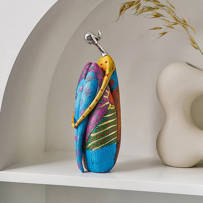Vibrant Woman Sculpture | Artistry for Your Home