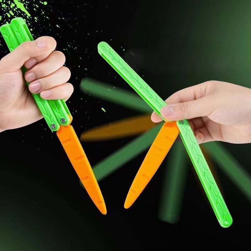 Toy Butterfly Knife for Practice and Tricks