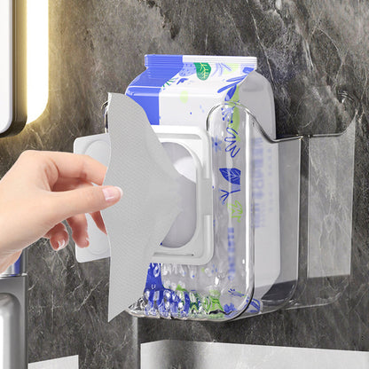 Wall-Mounted Tissue Organizer for a Clutter-Free Space